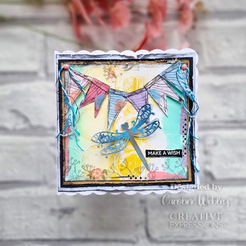 Jamie Rodgers Grand Dragonfly by Creative Expressions - Craftywaftyshop