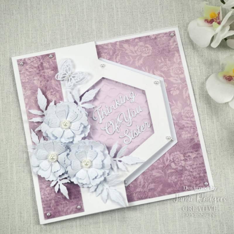 Jamie Rodgers Sentiments Collection Essentials 1 Craft Die by Creative Expressions - Craftywaftyshop