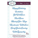 Jamie Rodgers Sentiments Collection Essentials 2 Craft Die by Creative Expressions - Craftywaftyshop
