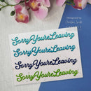 Jamie Rodgers Sentiments Collection Essentials 2 Craft Die by Creative Expressions - Craftywaftyshop