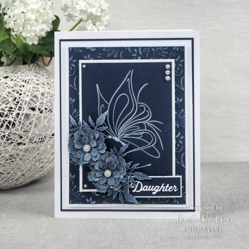 Jamie Rodgers Sentiments Collection Female Relations Craft Die by Creative Expressions - Craftywaftyshop