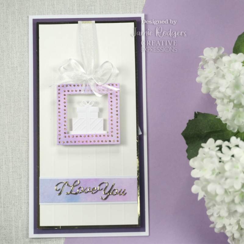 Jamie Rodgers Sentiments Collection Weddings Craft Die by Creative Expressions - Craftywaftyshop