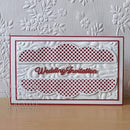 Jamie Rodgers Sentiments Collection Weddings Craft Die by Creative Expressions - Craftywaftyshop