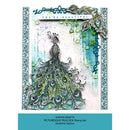 Katkin Krafts Picturesque Peacock 6 in x 8 in Clear Stamp Set - Craftywaftyshop