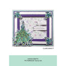 Katkin Krafts Picturesque Peacock 6 in x 8 in Clear Stamp Set - Craftywaftyshop