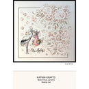 Katkin Krafts Romantic Rose 7 in x 7 in Stencil - Craftywaftyshop