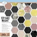 Key Lime Night 12 x 12 Papers by Elizabeth Craft Design - Craftywaftyshop