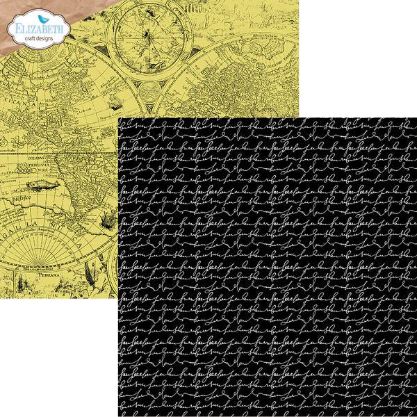 Key Lime Night 12 x 12 Papers by Elizabeth Craft Design - Craftywaftyshop