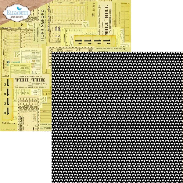 Key Lime Night 12 x 12 Papers by Elizabeth Craft Design - Craftywaftyshop