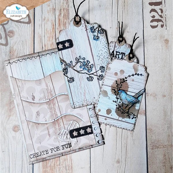 Labels, tags and more Die Set by Elizabeth Craft Designs - Craftywaftyshop