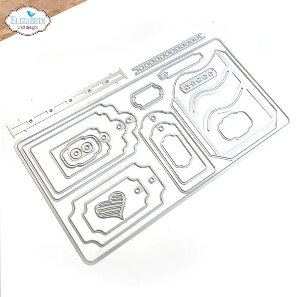 Labels, tags and more Die Set by Elizabeth Craft Designs - Craftywaftyshop