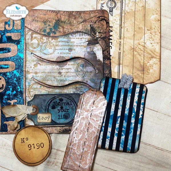 Labels, tags and more Die Set by Elizabeth Craft Designs - Craftywaftyshop