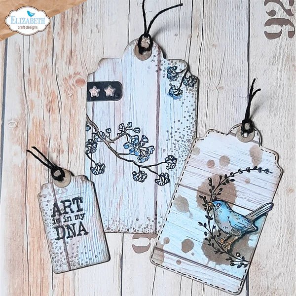 Labels, tags and more Die Set by Elizabeth Craft Designs - Craftywaftyshop