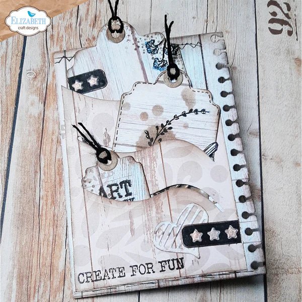 Labels, tags and more Die Set by Elizabeth Craft Designs - Craftywaftyshop
