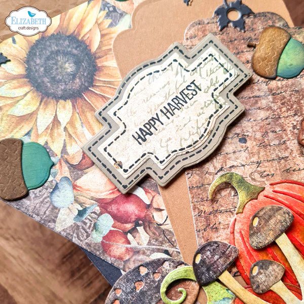 Layered Labels Die Set by Elizabeth Craft Designs - Craftywaftyshop