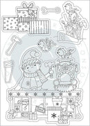 Made by Elves Workshop Stamp Set by Craft Consortium - Craftywaftyshop