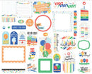 Make A Wish Birthday Boy Frames & Tags Die Cuts by Echo Park - Craftywaftyshop