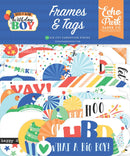 Make A Wish Birthday Boy Frames & Tags Die Cuts by Echo Park - Craftywaftyshop