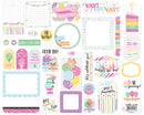 Make A Wish Birthday Girl Frames & Tags Die Cuts by Echo Park - Craftywaftyshop