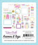 Make A Wish Birthday Girl Frames & Tags Die Cuts by Echo Park - Craftywaftyshop