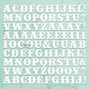 Mintay Chippies Decor Monograms - Craftywaftyshop