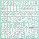 Mintay Chippies Decor Numbers - Craftywaftyshop