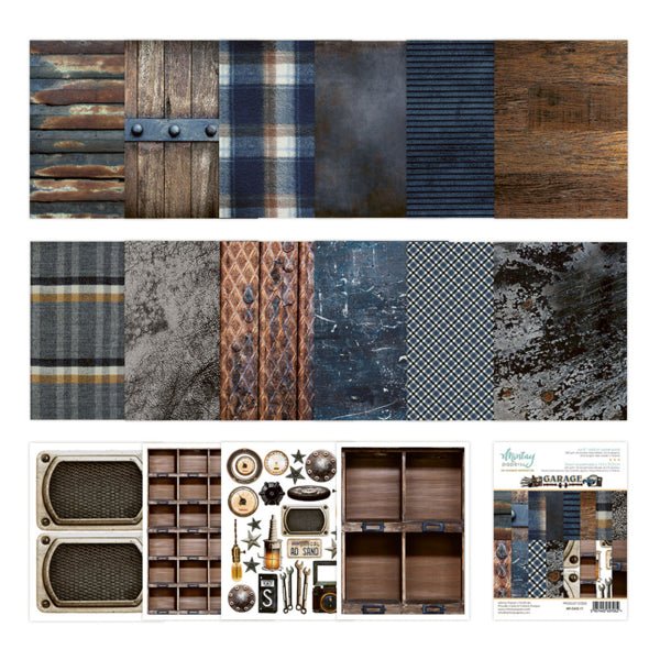 Mintay Garage Add On Paper Pad 6 x 8" - Craftywaftyshop