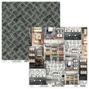 Mintay Mr Fix It 12 x 12 Paper Set - Craftywaftyshop