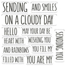 Nature's Garden - Sunflower Collection - Stamp and Die - Hello Sunshine - Craftywaftyshop