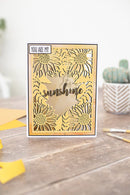 Nature's Garden - Sunflower Collection - Stamp and Die - Hello Sunshine - Craftywaftyshop