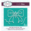 One-liner Collection Bow Craft Die by Creative Expressions - Craftywaftyshop
