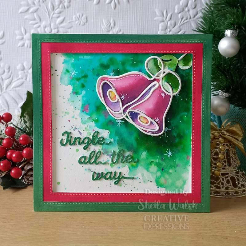 One-liner Collection Jingle all the way Craft Die - Craftywaftyshop