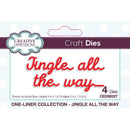One-liner Collection Jingle all the way Craft Die - Craftywaftyshop