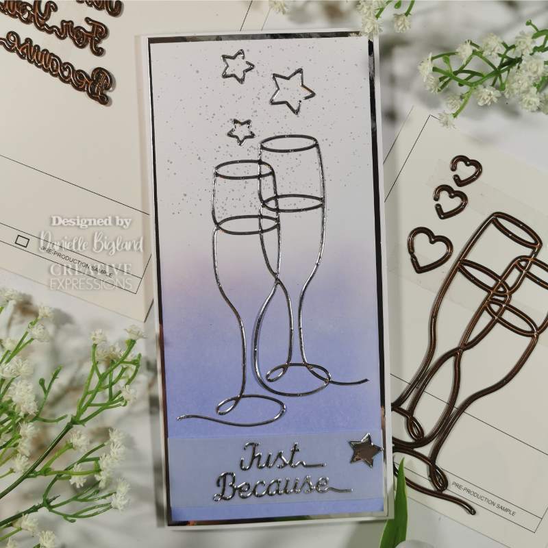 One-liner Collection Just For You Craft Die by Creative Expressions - Craftywaftyshop