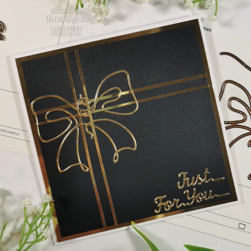 One-liner Collection Just For You Craft Die by Creative Expressions - Craftywaftyshop