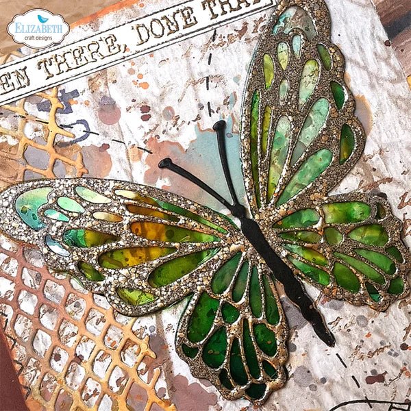 Ornate butterfly Die Set by Elizabeth Craft Designs - Craftywaftyshop