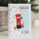 Paper Cuts Christmas Post Edger Craft Die by Creative Expressions - Craftywaftyshop
