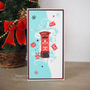 Paper Cuts Christmas Post Edger Craft Die by Creative Expressions - Craftywaftyshop