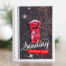 Paper Cuts Christmas Post Edger Craft Die by Creative Expressions - Craftywaftyshop