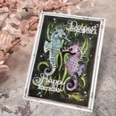 Paper Cuts Cut & Lift Seahorse Symphony Craft Die by Creative Expressions - Craftywaftyshop