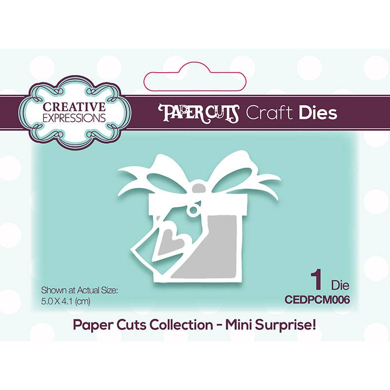 Paper Cuts Mini Surprise Craft Die by Creative Expressions - Craftywaftyshop