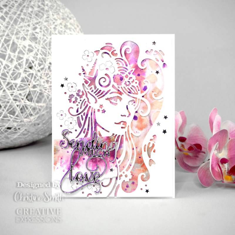 Paper Cuts Mythical Mermaid Craft Die by Creative Expressions - Craftywaftyshop