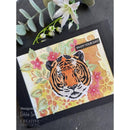 Paper Cuts Tiger Blooms Craft Die by Creative Expressions - Craftywaftyshop