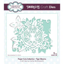 Paper Cuts Tiger Blooms Craft Die by Creative Expressions - Craftywaftyshop