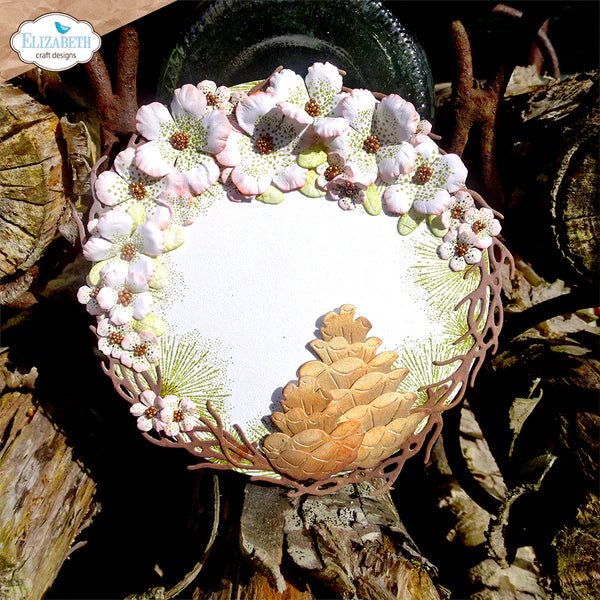 Pine Cones Die Set by Elizabeth Craft Designs - Craftywaftyshop