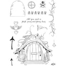 Pink Ink Designs A-Door-Able 6 in x 8 in Clear Stamp Set - Craftywaftyshop