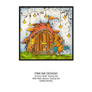 Pink Ink Designs A-Door-Able 6 in x 8 in Clear Stamp Set - Craftywaftyshop