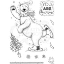 Pink Ink Designs Beary Christmas A5 Clear Stamp - Craftywaftyshop