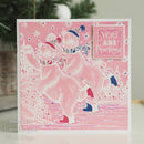 Pink Ink Designs Beary Christmas A5 Clear Stamp - Craftywaftyshop