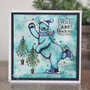 Pink Ink Designs Beary Christmas A5 Clear Stamp - Craftywaftyshop